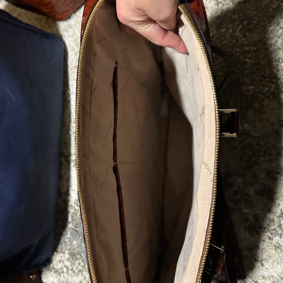 Brahmin Pecan Melbourne computer bag - Picture 3 of 3